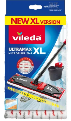Schoonmaakbenodigdheden|Brico Vileda Dweil Navulling Ultramax Power Xl
