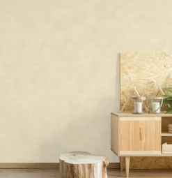 Brico Vinylbehang Alba Licht Beige A53702- Vinylbehang