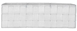 Manden & Boxen|Brico Wenko Organizer Adria 3-Vaks 32X21X10Cm Met Wit