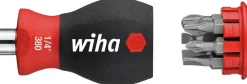 Schroevendraaiers|Brico Wiha Schroevendraaier Met Bitmagazijn Stubby 25Mm