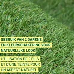 Brico Wimbledon Kunstgras 22 Mm - 200X300 Cm- Kunstgras