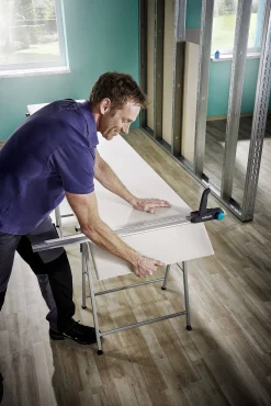 Messen|Brico Wolfcraft Gipsplaatsnijder Met Rail 90Cm