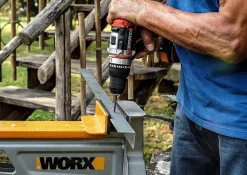 Boormachines|Brico Worx Accuboormachine Met Klopfunctie Wx354.9 20V (Zonder Accu)