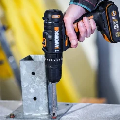 Boormachines|Brico Worx Accuboormachine Met Klopfunctie Wx370,1 20V (2 Accu'S)