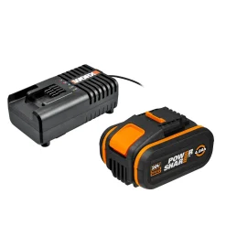 Accu'S & Acculaders|Brico Worx Batterij + Lader Wa3604 14,4-20V 4Ah