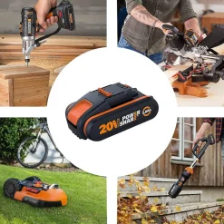 Accu'S & Acculaders|Brico Worx Batterij + Lader Wa3601 20V 2Ah