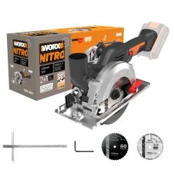 Zaagmachines|Brico Worx Cirkelzaag Wx531.9 20V (Zonder Accu)