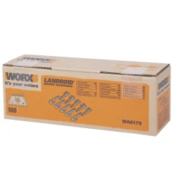 Grasmaaiers|Brico Worx Haken Voor Begrenzingsdraad Wa0179 – 100 Stuks