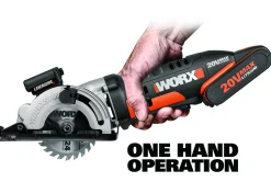Zaagmachines|Brico Worx Handcirkelzaag ‘Wx523' 20V (1 Accu)