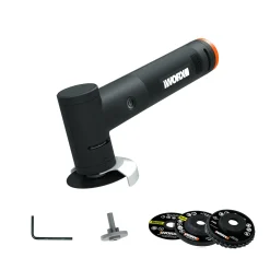 Slijpmachines|Brico Worx Makerx Mini Haakse Slijper Wx741.9 20V (Zonder Accu)