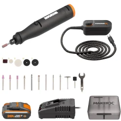 Multitools|Brico Worx Multitool Op Accu Makerx Wx739 20V (1 Accu)