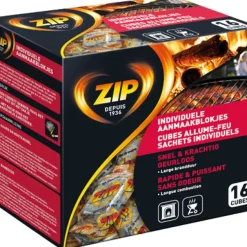 Brico Zip Aanmaakblokjes 'Energy' - 16 Stuks